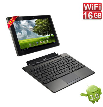 Tablet Asus Eee Pad Transformer TF101 c/ Teclado Tela LED 10.1  Android 3.0 NVIDIA Tegra Dual Core Bluetooth WiFi
