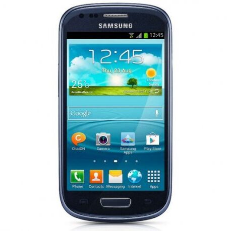 Smartphone Samsung Galaxy S III Mini / Azul / Android 4.1 / Tela 4 / 3G / 5MP / Wi Fi / GPS / 8GB