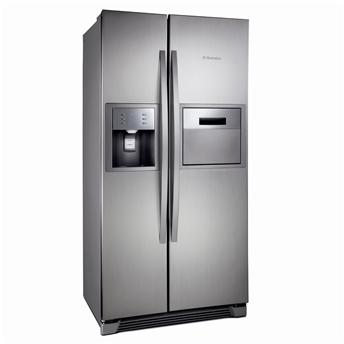 Geladeira/Refrigerador Electrolux Side By Side Painel Blue Touch e Home Bar SH72X 504L Inox