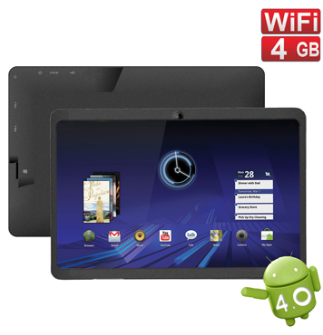 Tablet Lenoxx TB50 Tela Multi Toque 7″ Android 4.0 Sensor de Gravidade Câmera Frontal WiFi