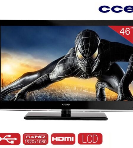 TV 46 LCD Full HD CCE D46 com Conversor Digital HDMI Entrada USB