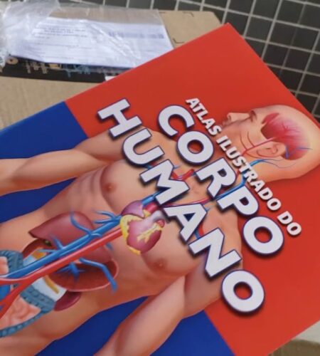 Corpo humano por dentro, conheça o atlas que custa menos que uma latinha de refrigerante!