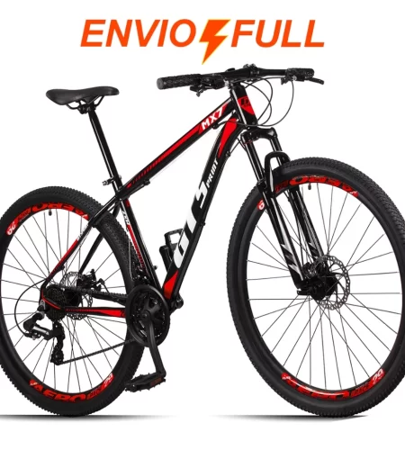 Bicicleta  Aro 29 GT Sprint MX7 24V index Freio Disco Alumínio Suspensão Aero MTB