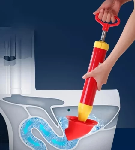 Desentupidor de Vaso Pia Sanitários Alta Pressão Com Borracha 150mm Tipo Bomba de Sucção Envio Imediato