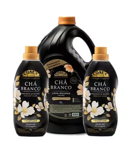 Kit Coala Laundry Chá Branco: A Revolução Perfumada Que Sua Lavanderia Estava Esperando! 🌟