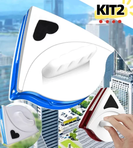 Limpa Vidro Magnético Limpador Magnético Limpa Vidro Aquários Janelas Apartamentos