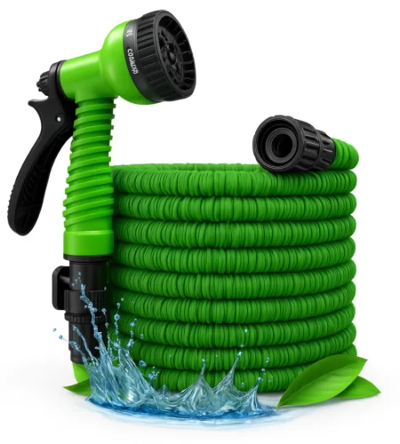 Mangueira Mágica Expansível 30 Metros com Bico Pulverizador Multiuso – Jardim e Limpeza