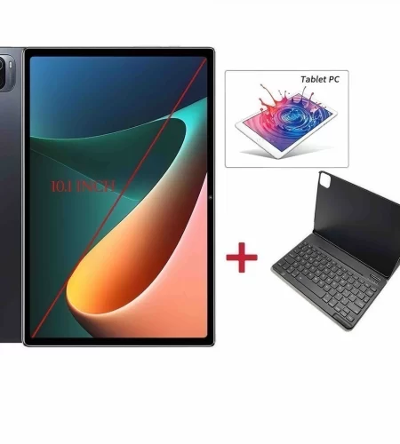 Tablet Android 8.1 com tela Ips de 10 polegadas e bateria de 4000mah, capa de couro com teclado MARISA