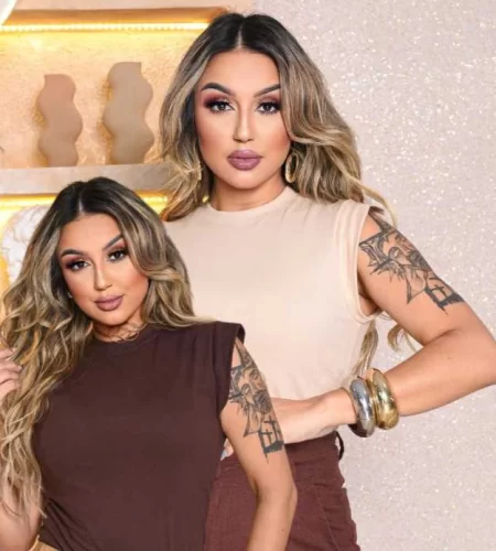 kit 2 Blusas Femininas Básica Muscle Tee Minimalista T shirts feminina 100% Algodão Camiseta Luxo