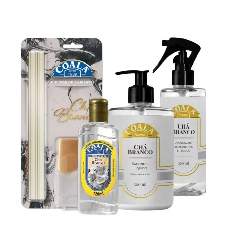 kit Coala Home Chá Branco