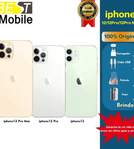 Celular IPhone 12/12 PRO/12 Pro Max 64gb 128gb 256gb DE VITRINE