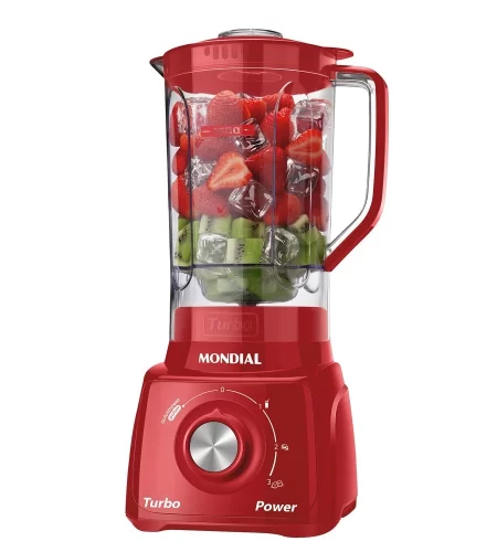 Liquidificador 3 velocidades 550W Turbo Power – L-99-FR – Mondial