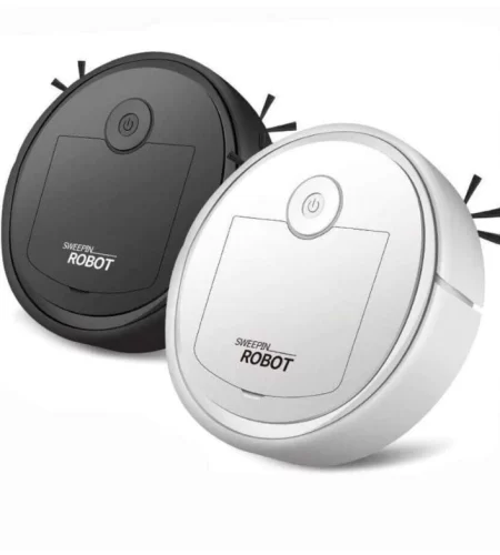 Robô Varredora/Aspirador De Pó 1200PA Automática 3 Em 1 Limpeza Doméstica Robótico Inteligente E Silencioso