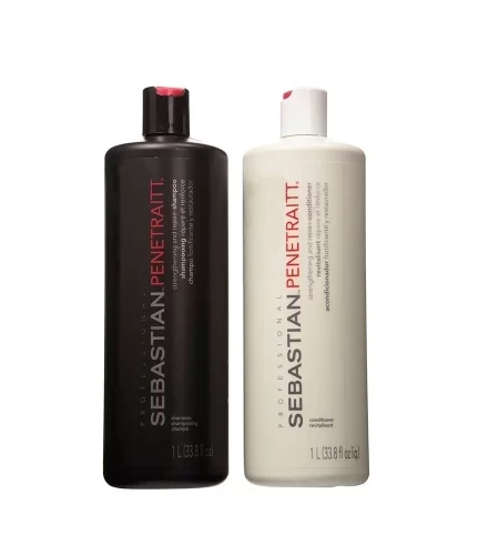Kit Sebastian Penetraitt Shampoo 1 litro e Condicionador 1 litro