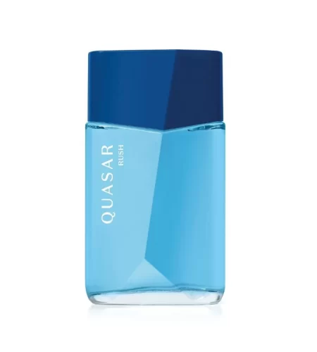 Quasar Rush Desodorante Colônia ORIGINAL 100ml – Frescor Intenso e Energia Masculina – Original